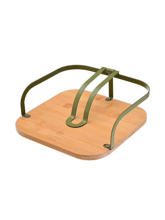 Estia Wooden Napkin Holder Essentials Olive 20x20x7cm 01-14148