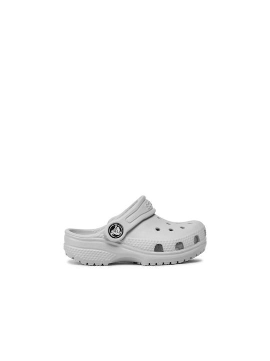 Crocs Kinder Strand-Clogs Gray