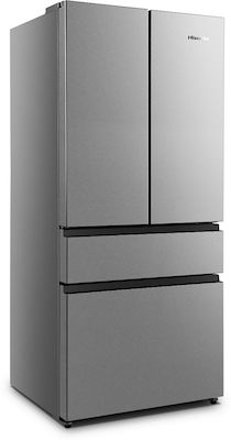 Hisense RF540N4SBI2 Ψυγείο Ντουλάπα Total NoFrost Υ181.7xΠ79.4xΒ70.6εκ. Inox