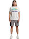Great Outdoors T-shirt Natural White Marl
