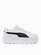 Karmen Rebelle Flatforms Sneakers White