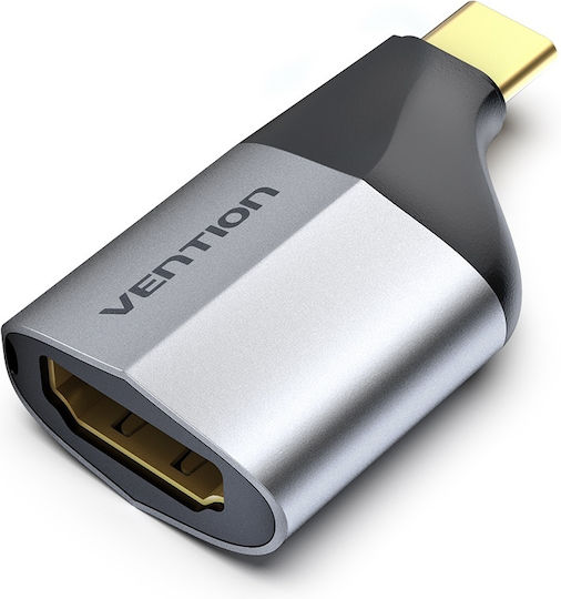 Vention Converter USB-C male to HDMI female Gray 1pcs TCAH0