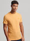 Superdry Vintage T-shirt Bărbătesc cu Mânecă Scurtă Sunshine Yellow Grit