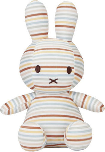 Little Dutch Λούτρινο Λαγουδάκι Miffy Vintage Sunny Stripes 35 εκ.
