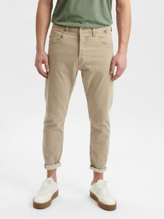 Alex Ανδρικό Παντελόνι Τζιν με Relaxed Tapered Εφαρμογή Coriander