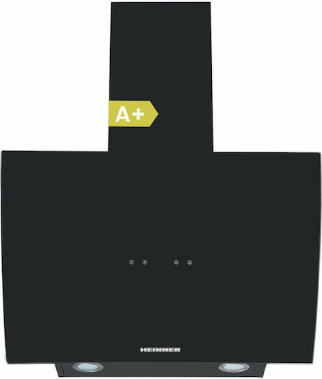 Heinner Șemineu Hotă 60cm Negru