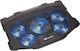 Thermaltake Massive 12 Max Cooling Pad για Laptop έως 17" με 5 Ανεμιστήρες και Φωτισμό