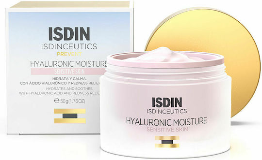 Isdin Prevent Hyaluronic Ενυδατική Κρέμα Προσώπου με Υαλουρονικό Οξύ 50gr