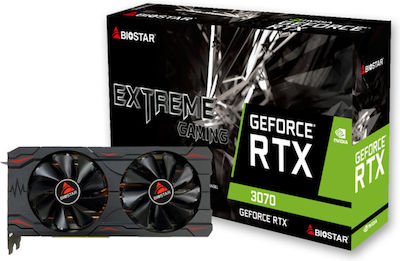 Biostar GeForce RTX 3070 8GB GDDR6 Graphics Card