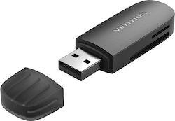 Vention Card Reader για SD/microSD CLFB0 Vention Card Reader για SD/microSD CLFB0