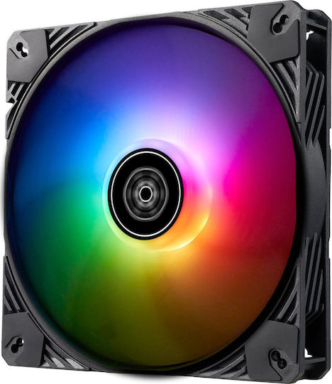 Silverstone Shark Force 140 Case Fans (2200rpm / 120cfm) with ARGB Lighting and Connection 4-Pin PWM