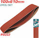 Total Schleifband K80 100x610mm Set 2Stück
