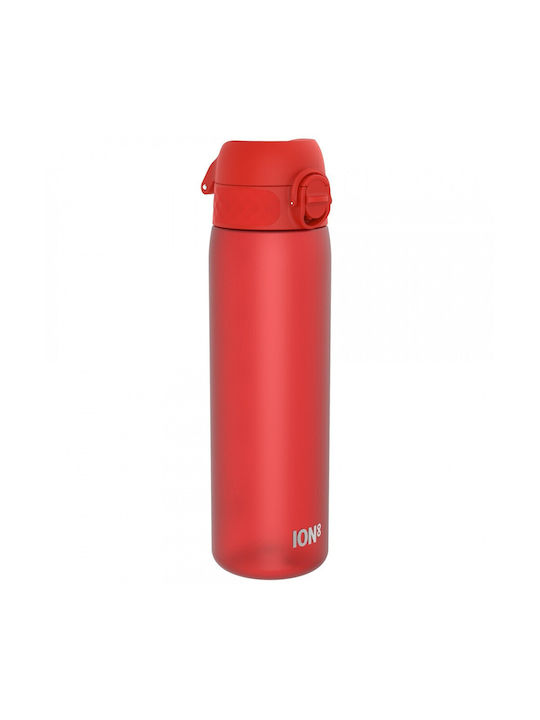 Ion8 Plastic Water Bottle 600ml Red