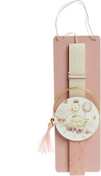 Easter Candle Flat Pink