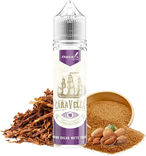 Omerta Flavor Shot Caravella Brown Sugar Nuts Tobacco 20ml/60ml 1Stück Brown Sugar Nuts Tobacco
