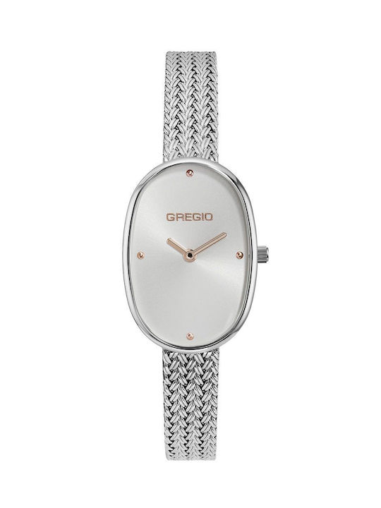 Gregio Aveline Uhr mit Silber Metallarmband