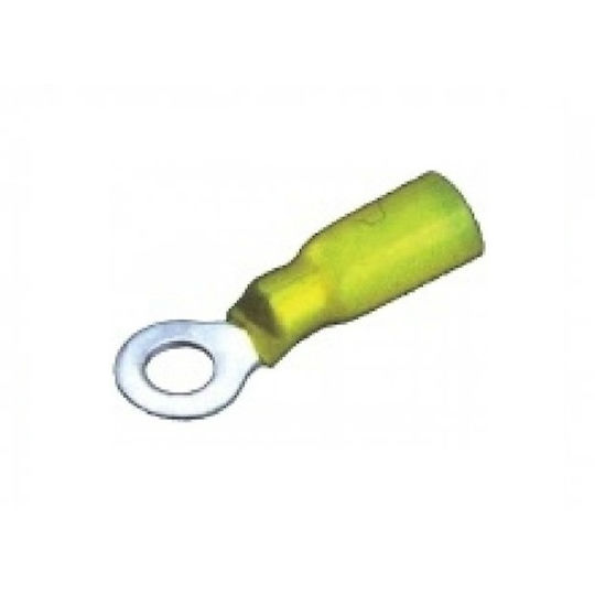 Eval Insulated Ring Terminal 8,4mm Yellow 30pcs 04363-8Y