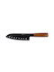 Nava Nature Messer Santoku aus rostfreiem Stahl 17.5cm