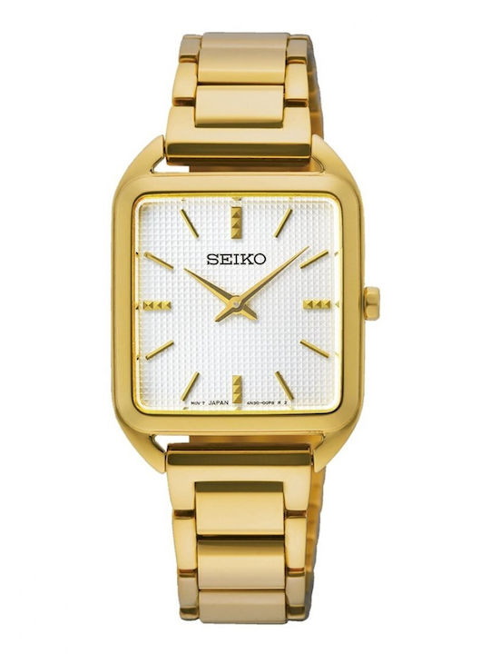 Seiko Ceas de Damă cu Auriu Brățară Metalică