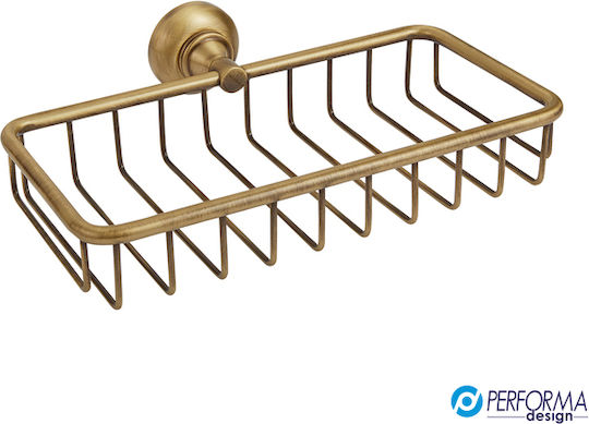 Performa Wandmontierte Schwamm-Halter Victoria Bronze