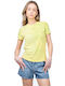 T Sli G3 Γυναικείο T-shirt Κίτρινο