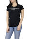 Γυναικείο T-shirt Μαύρο