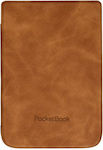 Pocketbook Shell Series Flip Cover Δερματίνης Καφέ (Basic 4 / Basic Lux 2 / Touch Lux 4 / Touch Lux 5 / Touch HD 3 / Color)