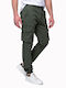 Double Men's Trousers Cargo Khaki