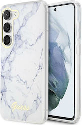 Guess Umschlag Rückseite Kunststoff Marble (Galaxy S23+) GUHCS23MPCUMAH