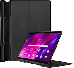 Smart Flip Cover Δερματίνης Μαύρο (Lenovo Yoga Tab 13 13")