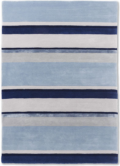 Laura Ashley Eaton Handgefertigt Teppich Rechteckig Wolle Dark Seaspray