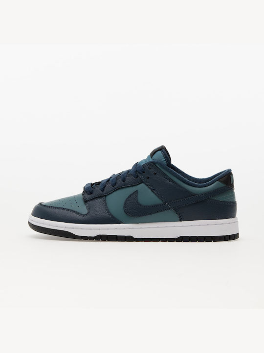 Nike Dunk Low Retro Premium Sneakers Mineral Slate / Armory Navy Black White