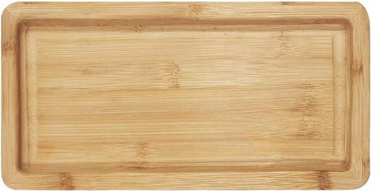 GTSA Serving Platter Rectangular Brown 30x15cm GTSA Serving Platter Rectangular Brown 30x15cm