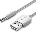 Vention USB 2.0 Cable USB-A male - DC Λευκό 1m (CEXWF)