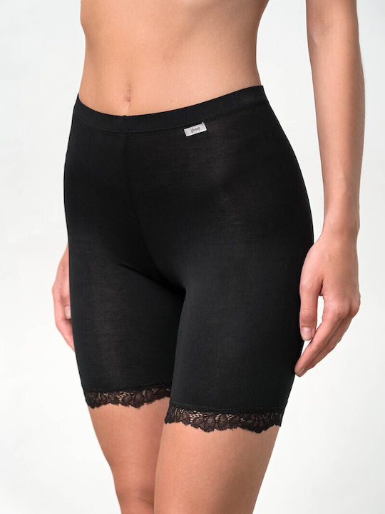 Femeie Slip cu Dantelă Negru