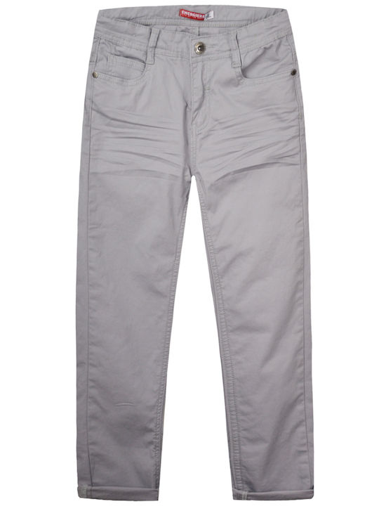 Energiers Boys Fabric Trouser Gray