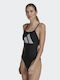 Performance Activewear Swimsuit Black