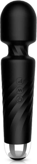 La Lolita Amsterdam Hero-2 Wand Δονητής Μασάζ 20cm Black