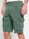 FBM007-00203 Men's Shorts Cargo Dusty Green