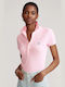 Ralph Lauren Women's Polo Blouse Short Sleeve Pink