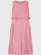Kids' Fabric Jumpsuit Pink