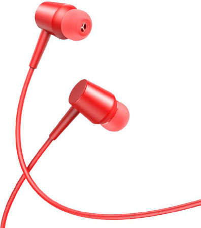 XO EP57 Κόκκινο In-ear Handsfree με Βύσμα 3.5mm Κόκκινο