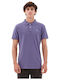 Emerson Ανδρικό T-shirt Polo Μωβ