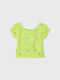 Mayoral Kids Blouse Short Sleeve Green