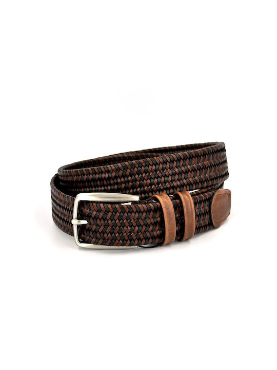 KRICKET Leather knitted belt 3903.12 TAMPA