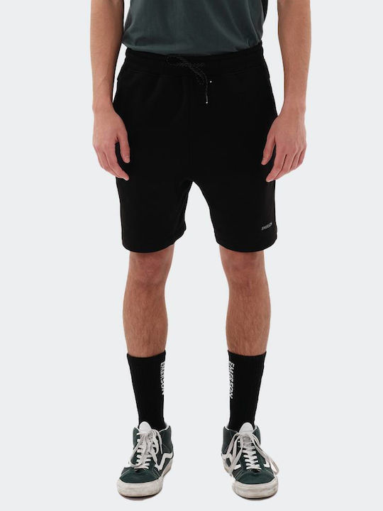 Emerson Men's Sports Monochrome Shorts Black