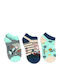 Disney Kids' Ankle Socks Frozen Multicolored 3 Pairs