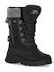 Strachan Apre Kinder-Schneestiefel mit Schnürsenkeln Schwarze