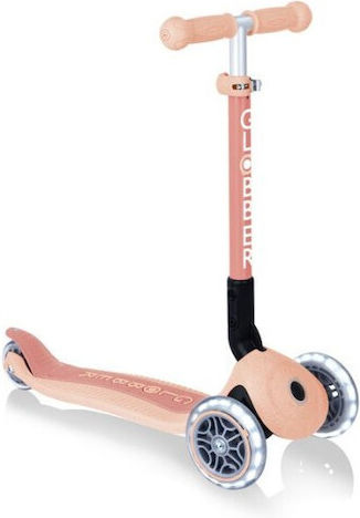 Globber Kinderroller Klappbar Lights Ecologic 3-Rad Für 2+ Jahre Orange