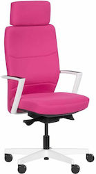 Καρέκλα Διευθυντική με Ανάκλιση Tar Φούξια ErgoAction